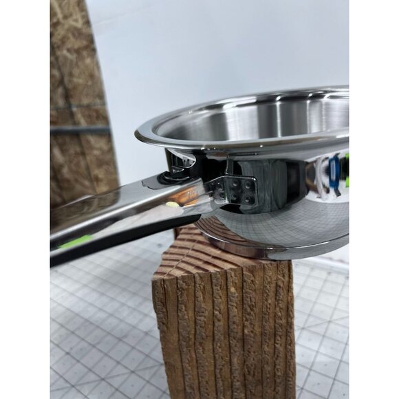 NEW Nutri-Stahl 1.5 Qt Stainless Steel Saucepan With Handle & 24-Element Base - Picture 3 of 8